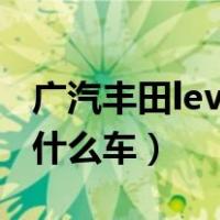 广汽丰田levin是敞篷车吗（广汽丰田levin是什么车）