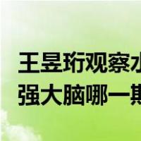 王昱珩观察水是哪一期（王昱珩微观辨水在最强大脑哪一期）