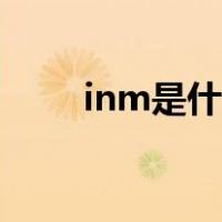 inm是什么软件（inm是什么意思）