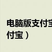 电脑版支付宝可以查全部的明细吗（电脑版支付宝）