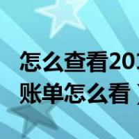 怎么查看2018年支付宝账单（支付宝2017年账单怎么看）