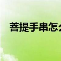 菩提手串怎么盘玩8字（菩提手串怎么盘）