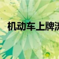 机动车上牌流程（新车去车管所上牌流程）