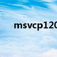 msvcp120.dll丢失修复（msvcp120）