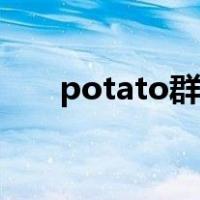 potato群组无法显示（potato群组）