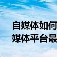 自媒体如何赚钱?这8个自媒体平台（哪个自媒体平台最赚钱）