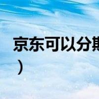 京东可以分期摩托车吗（京东可以分期付款吗）