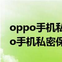 oppo手机私密保险箱密码忘了怎么办（oppo手机私密保险箱）