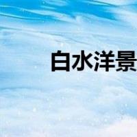 白水洋景区介绍景点（白水洋景区）