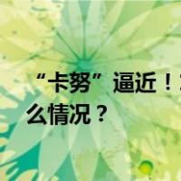 “卡努”逼近！10日夜至12日白天哈尔滨局地暴雨 这是什么情况？