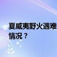 夏威夷野火遇难人数升至53人，总领馆紧急提醒 这是什么情况？