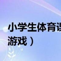 小学生体育课游戏项目有哪些（小学生体育课游戏）