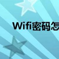 Wifi密码怎么分享（wifi密码怎么分享）