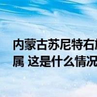 内蒙古苏尼特右旗报告2例鼠疫确诊病例 系此前鼠疫病例家属 这是什么情况？