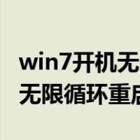 win7开机无限循环重启bios设置（win7开机无限循环重启）