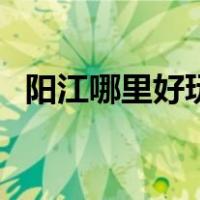 阳江哪里好玩的景点推荐（阳江哪里好玩）