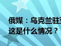 俄媒：乌克兰驻亚美尼亚临时代办溺水身亡 这是什么情况？