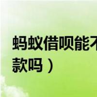 蚂蚁借呗能不能提前还（蚂蚁借呗可以提前还款吗）