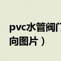 pvc水管阀门开关方向图片（水管阀门开关方向图片）