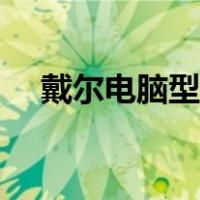 戴尔电脑型号怎么查（电脑型号怎么查）