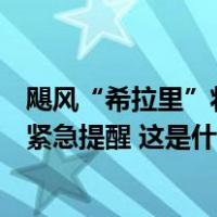 飓风“希拉里”将登陆美国加州，中国驻洛杉矶总领馆发布紧急提醒 这是什么情况？