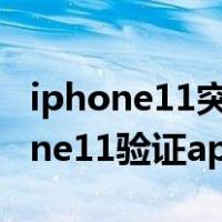 iphone11突然死机按什么键都没反应（iphone11验证app没反应）