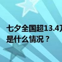 七夕全国超13.4万对新人结婚，“跨省通办”京粤占大头 这是什么情况？