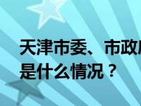 天津市委、市政府决定：王宏伟获聘新职 这是什么情况？