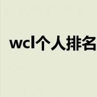 wcl个人排名怎么看（wcl怎么看自己排名）