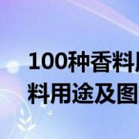 100种香料用途及简介_高清图片（100种香料用途及图解）