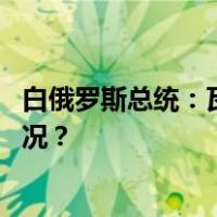 白俄罗斯总统：瓦格纳组织会继续留在白俄罗斯 这是什么情况？