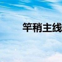 竿稍主线绑法图解（主线绑法图解）