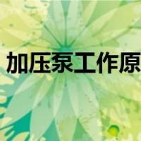 加压泵工作原理及安装（加压泵安装示意图）