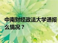 中南财经政法大学通报：女教师擅自离境失联，解聘 这是什么情况？