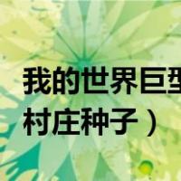 我的世界巨型村庄种子基岩版（我的世界巨型村庄种子）