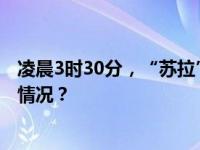 凌晨3时30分，“苏拉”以强台风级登陆广东珠海 这是什么情况？