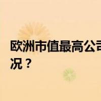 欧洲市值最高公司，变成它了？股价暴涨两倍多 这是什么情况？