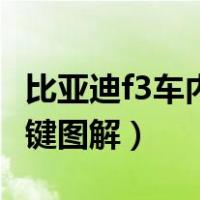 比亚迪f3车内按键图解大全（比亚迪f3车内按键图解）