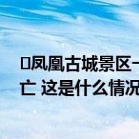 ​凤凰古城景区一木质建筑突发大火！火势猛烈，无人员伤亡 这是什么情况？