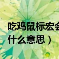 吃鸡鼠标宏会不会被检测出来（吃鸡鼠标宏是什么意思）