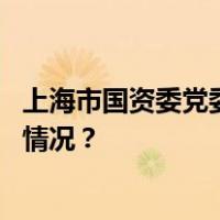 上海市国资委党委书记、主任白廷辉接受审查调查 这是什么情况？