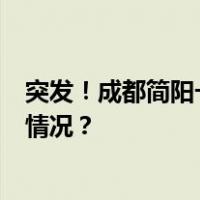 突发！成都简阳一塔吊作业时倾倒，已致6人死亡 这是什么情况？