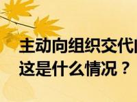 主动向组织交代问题，徐南凯接受审查调查 这是什么情况？