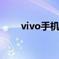 vivo手机强制重启（手机强制重启）