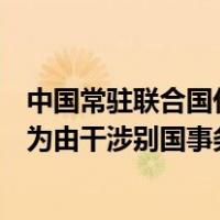 中国常驻联合国代表团发表谈话：中方坚决反对以毒品问题为由干涉别国事务！ 这是什么情况？