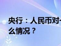 央行：人民币对一篮子货币稳中有升 这是什么情况？