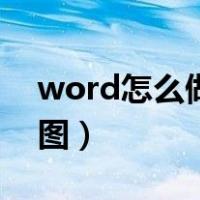 word怎么做流程图表格（word怎么做流程图）