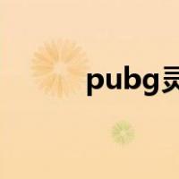 pubg灵敏度设置（灵敏度设置）