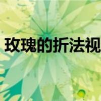 玫瑰的折法视频教程简单（玫瑰的折法视频）