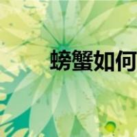 螃蟹如何杀视频（螃蟹怎么杀视频）